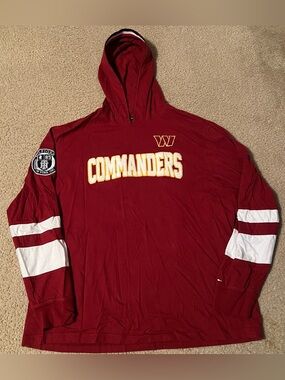 Washington Commanders Tommy Hilfiger long sleeve shirt hoodie